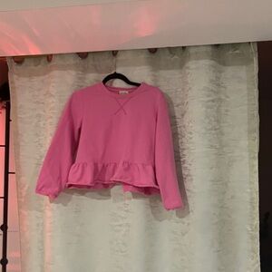 Roolee Vibrant Pink Crewneck Top